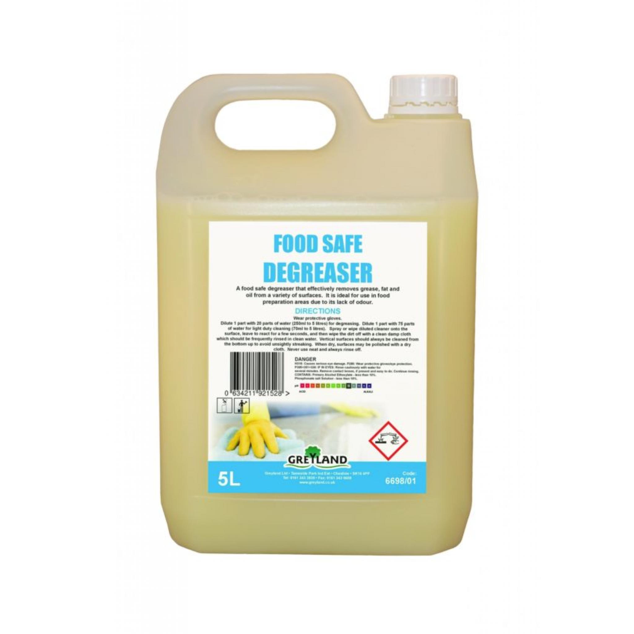 Food Safe Degreaser 5L Greyland Limited