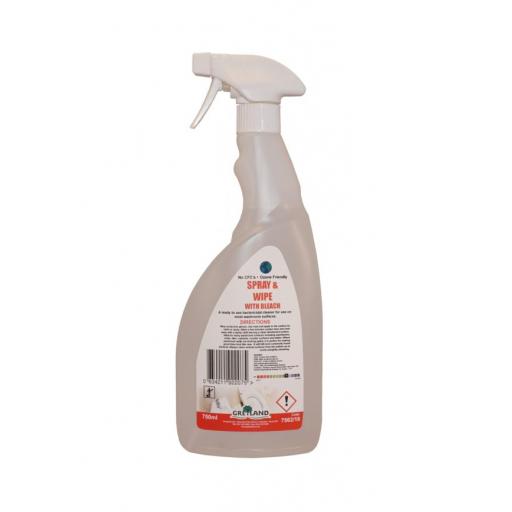 Spray and Wipe with Bleach | Greyland Limited