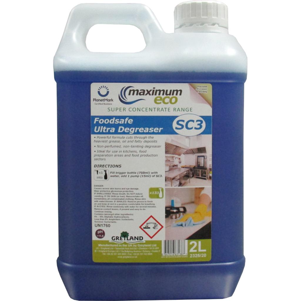 Super Concentrate Food safe Ultra Degreaser