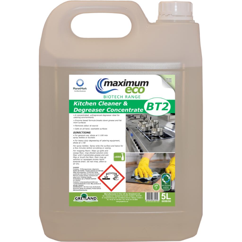 BT2 Kitchen Cleaner & Degreaser Concentrate 5L
