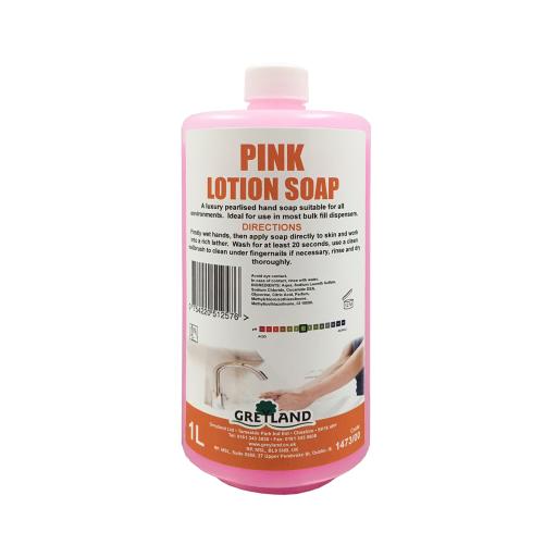 Pink Lotion Soap