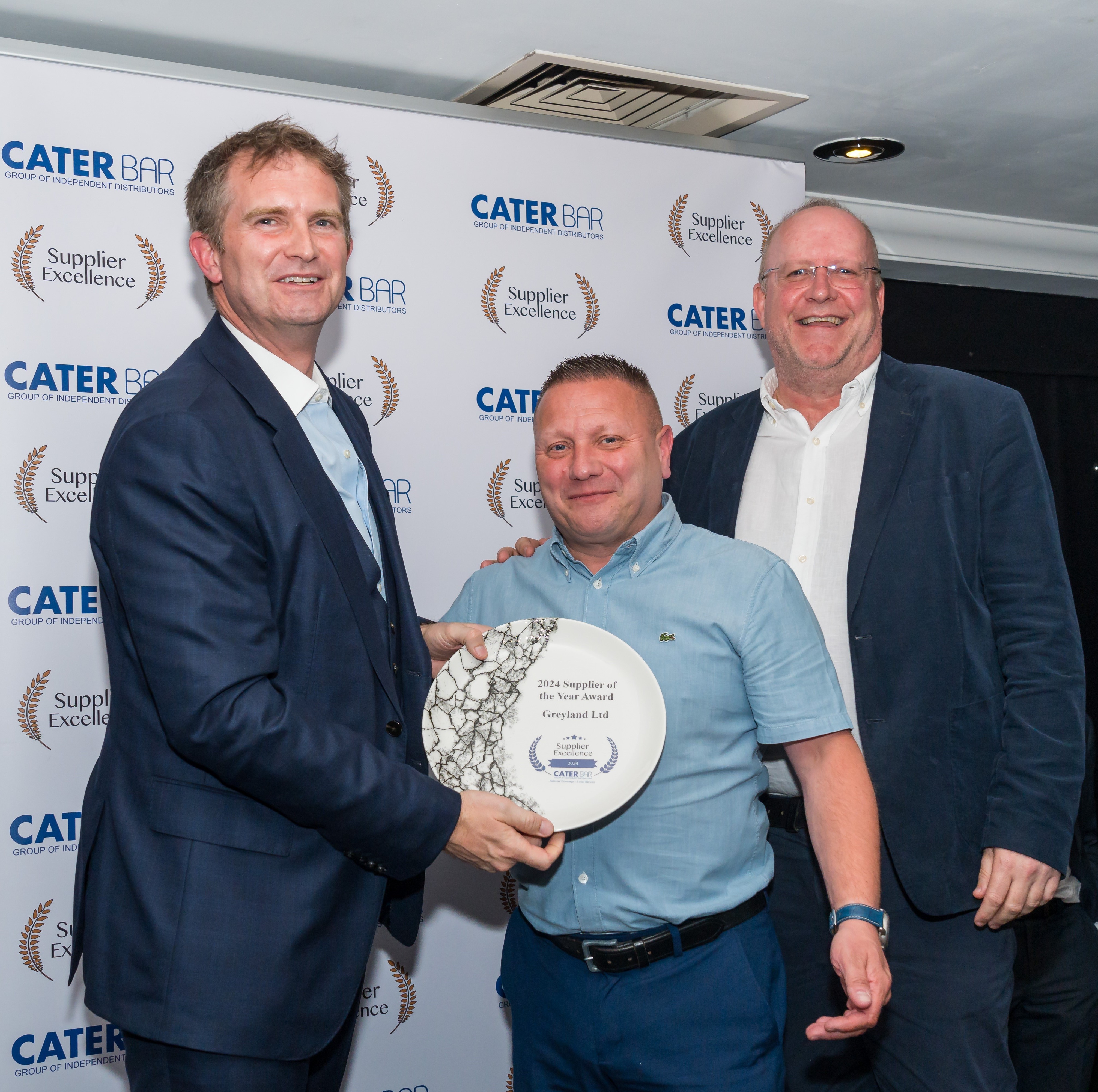 Greyland Win Supplier Of The Year at the Caterbar Suppliers Conference! 