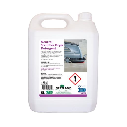 Neutral Scrubber Dryer Detergent